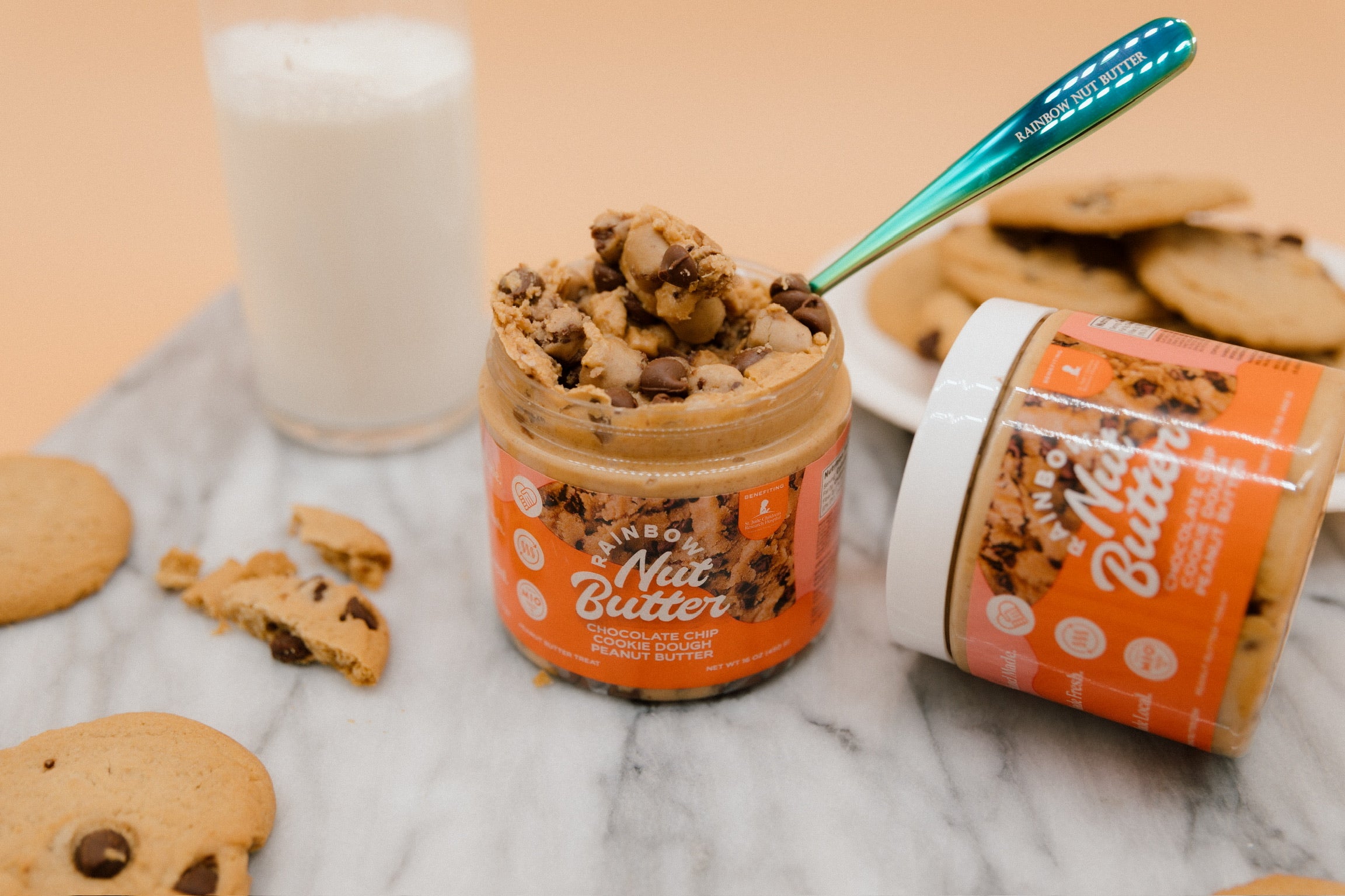 Chocolate Chip Cookie Dough Peanut Butter Treat