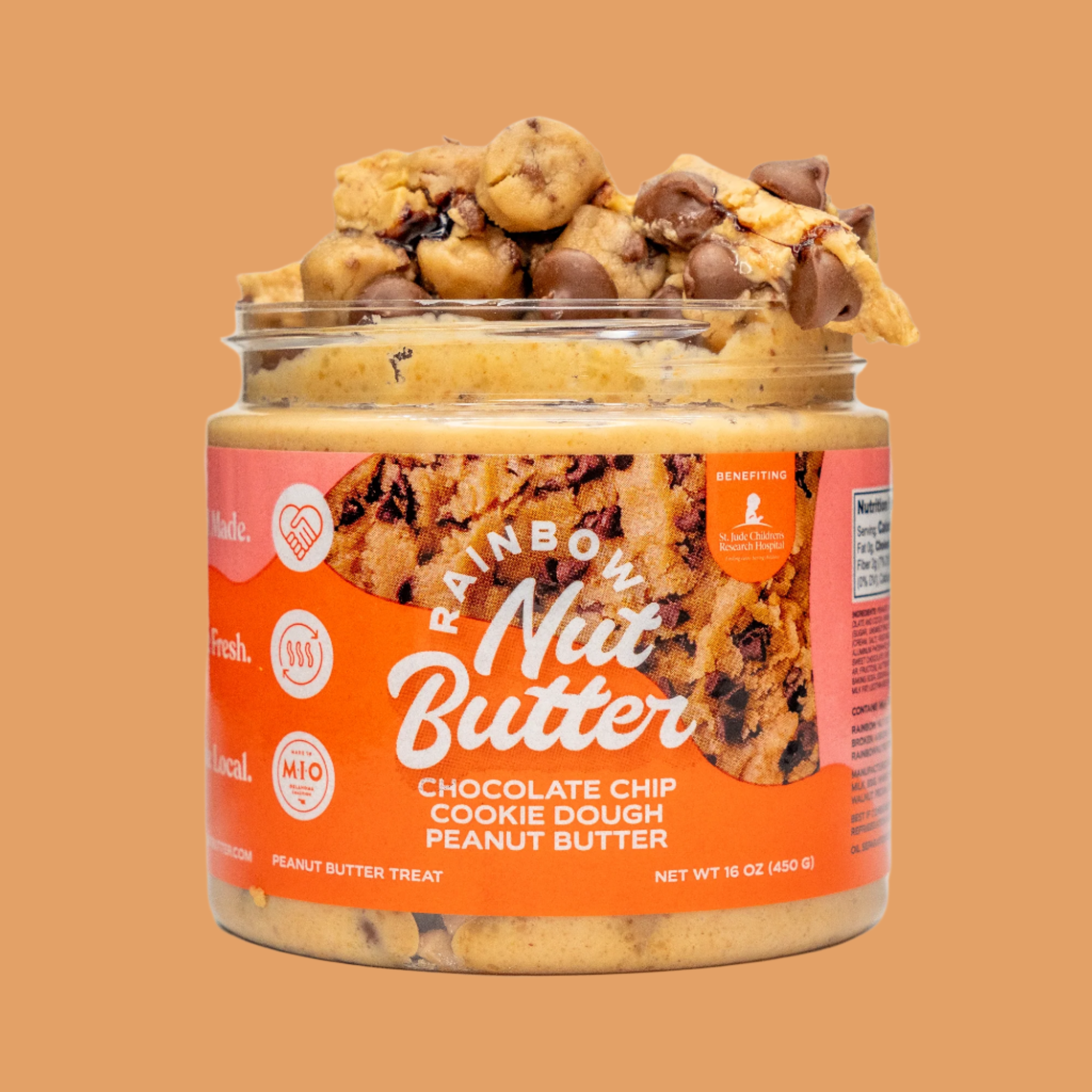 Chocolate Chip Cookie Dough Peanut Butter Treat