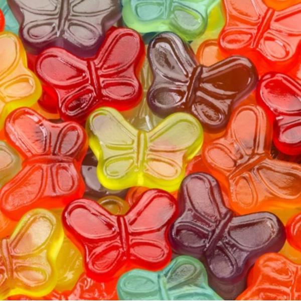 Albanese Gummi MINI BUTTERFLIES Gummy 5 pound bag