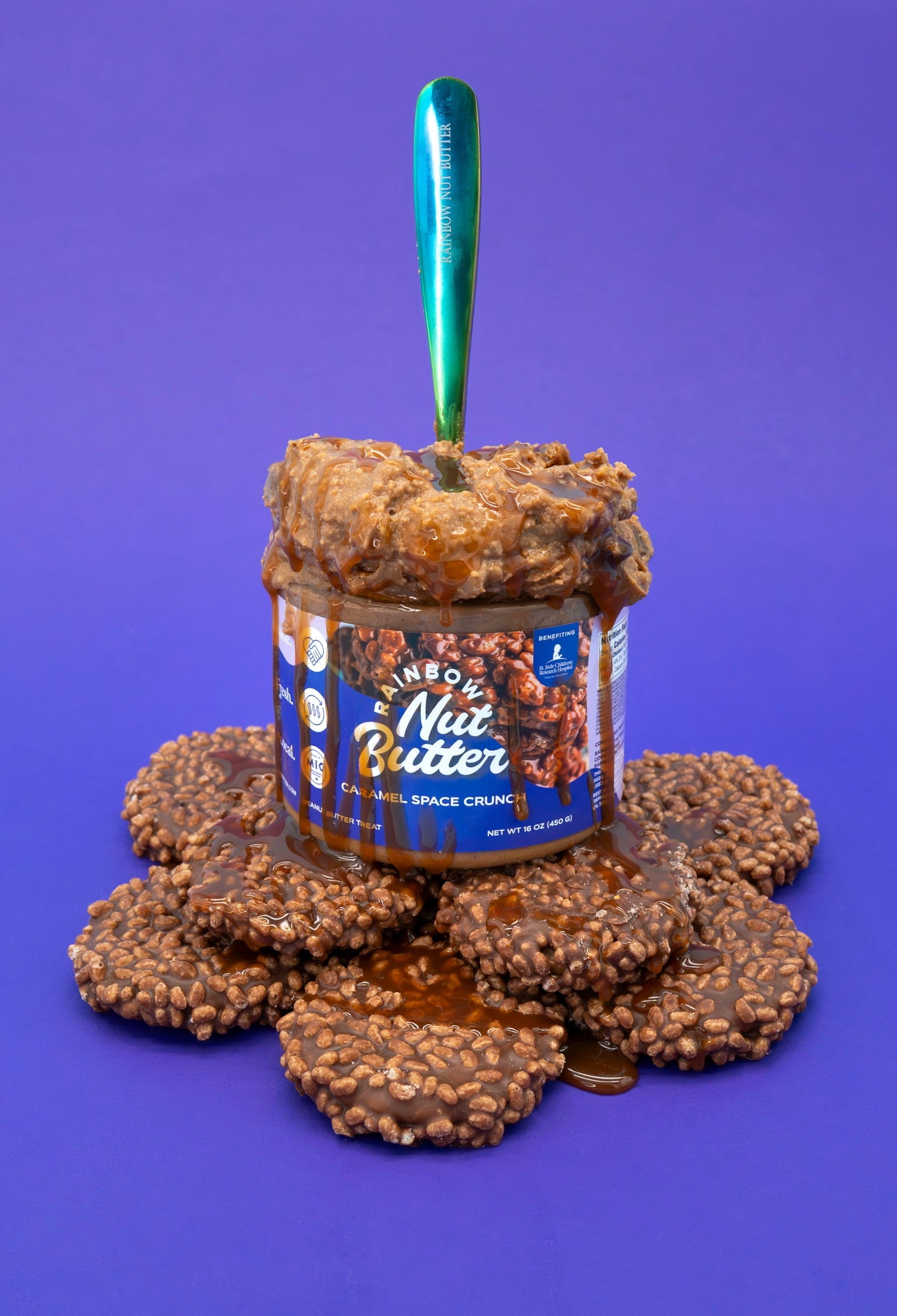 Caramel Space Crunch Peanut Butter