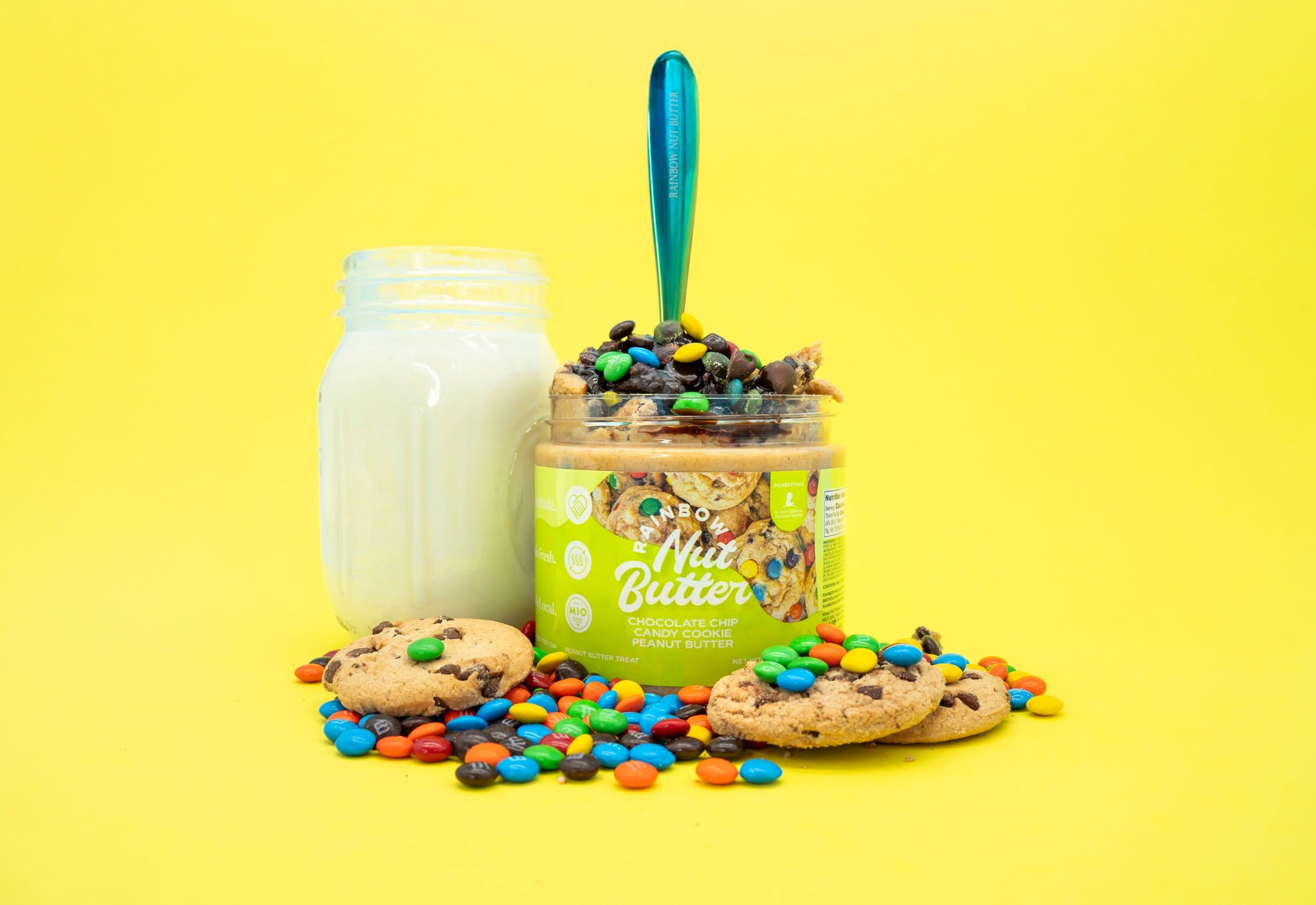 Chocolate Chip Candy Cookie Peanut Butter Treat