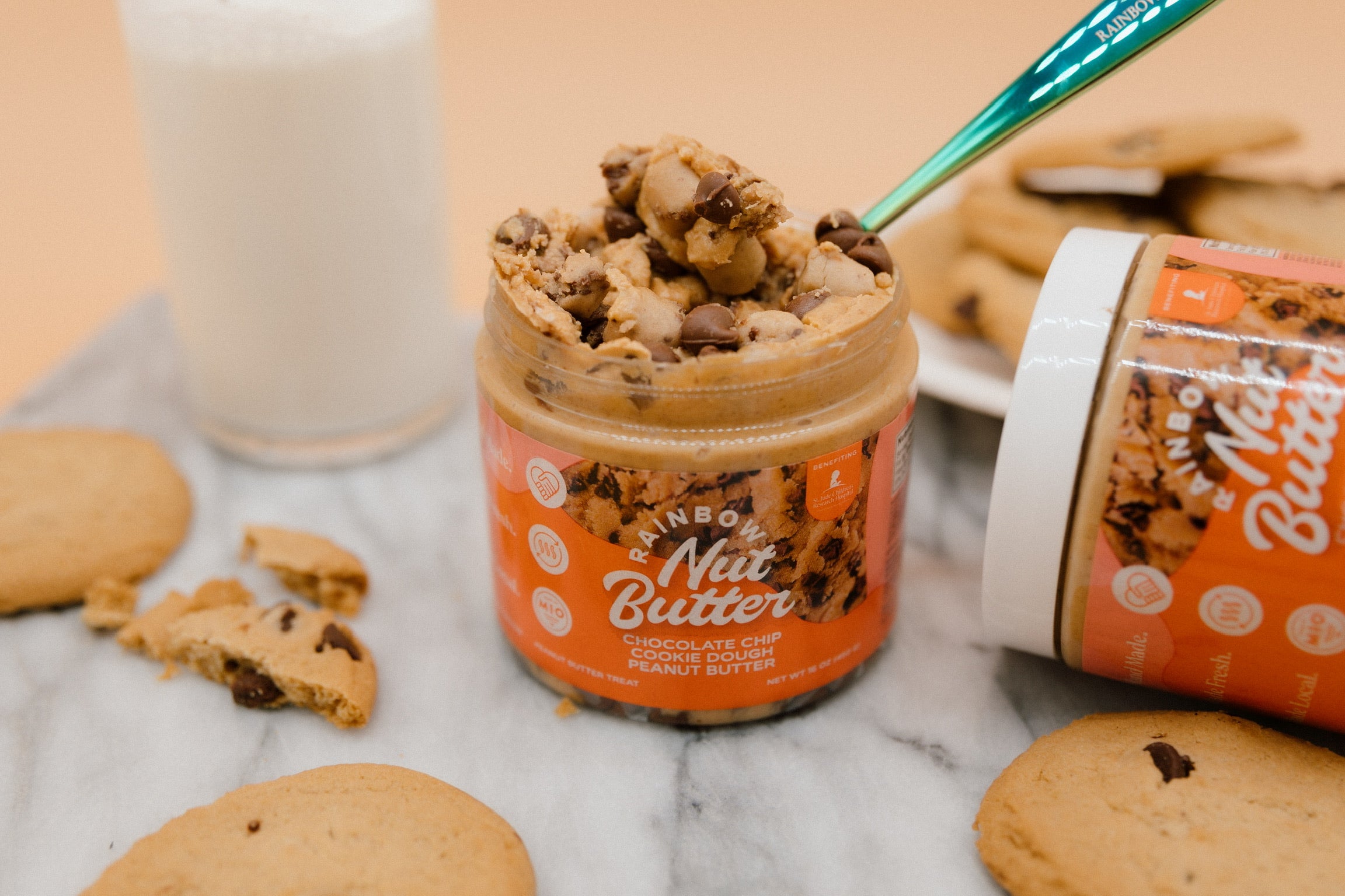 Chocolate Chip Cookie Dough Peanut Butter Treat