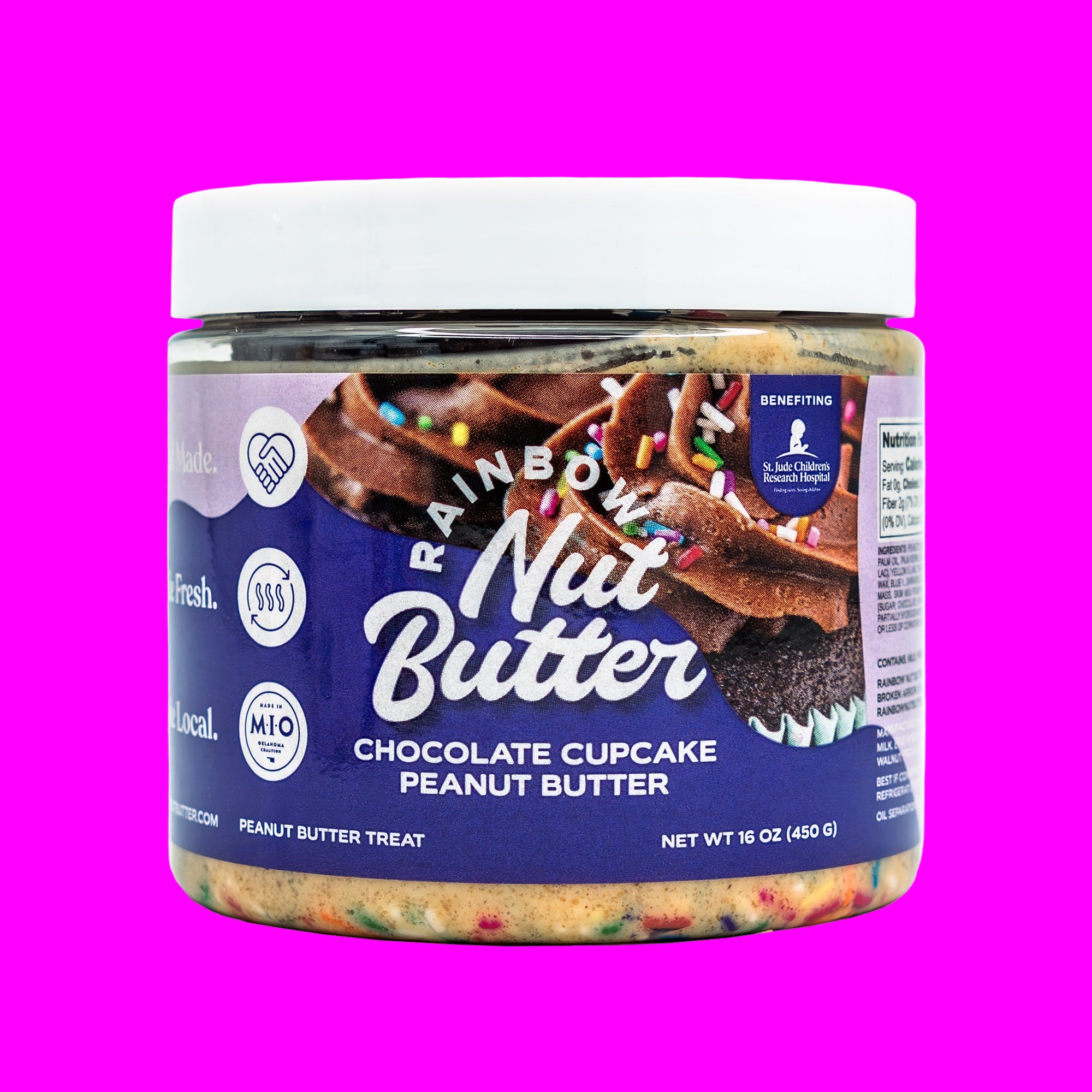 Chocolate Cupcake Peanut Butter Treat Chocolate Frosting Sprinkles