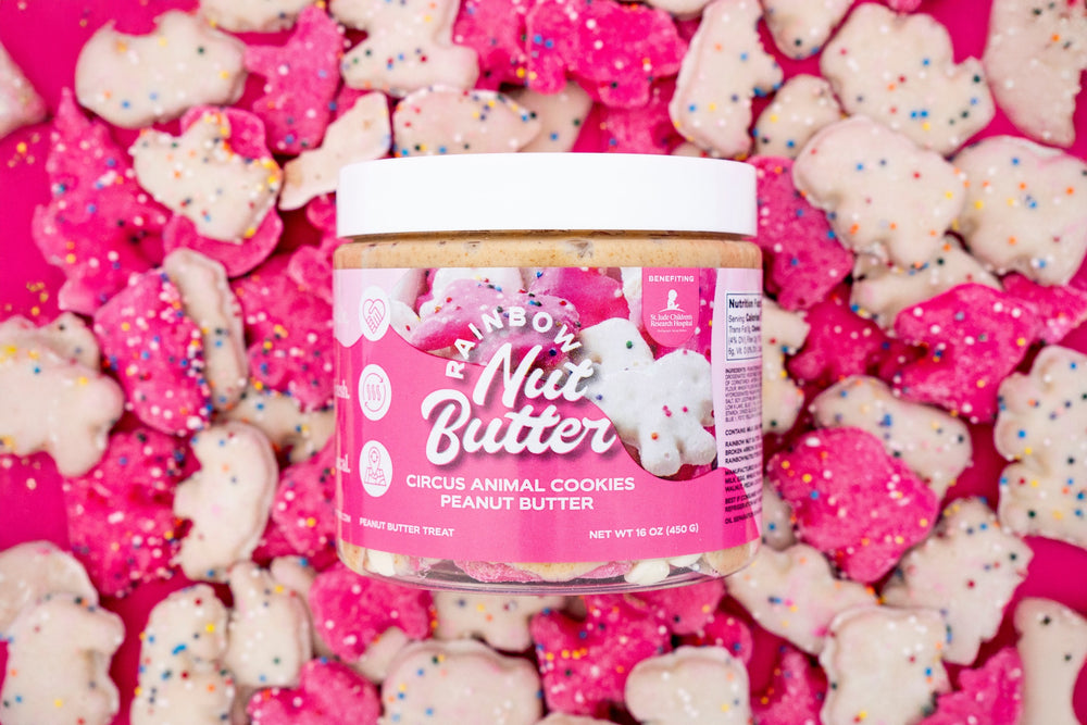 Animal Cookie Peanut Butter Treat Snack Dessert Cream Cheese Frosting Sprinkles