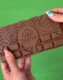 Marshmallow Frosted Animal Cookies Filled DIY Chocolate Bar Kit with Reusable Mold & Decorating Wand
