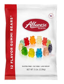 Albanese 12 FLAVORS Gummi Gummy BEARS 5 pound bag