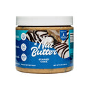 Striped Cake Peanut Butter
