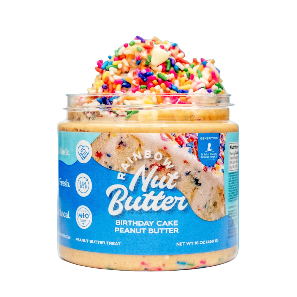 Birthday Cake Peanut Butter White Chocolate Dessert Sweet Snack