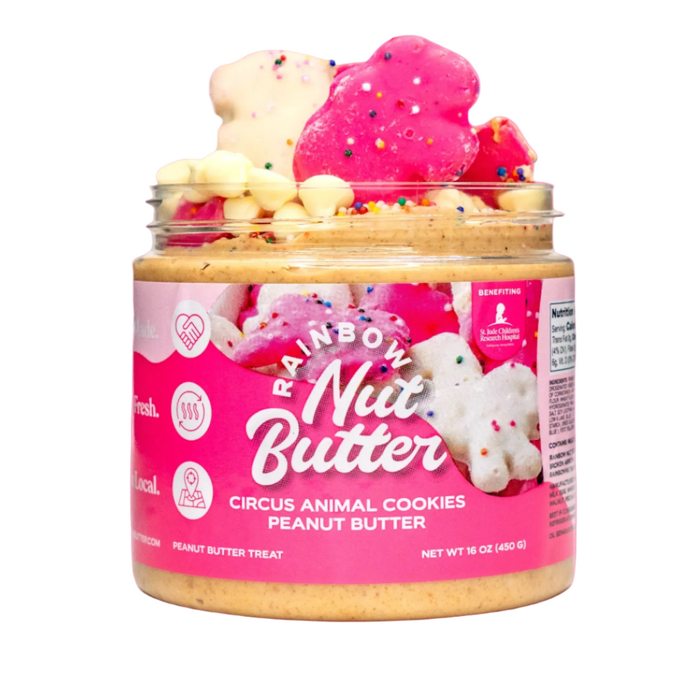 Animal Cookie Peanut Butter Treat Snack Dessert Cream Cheese Frosting Sprinkles
