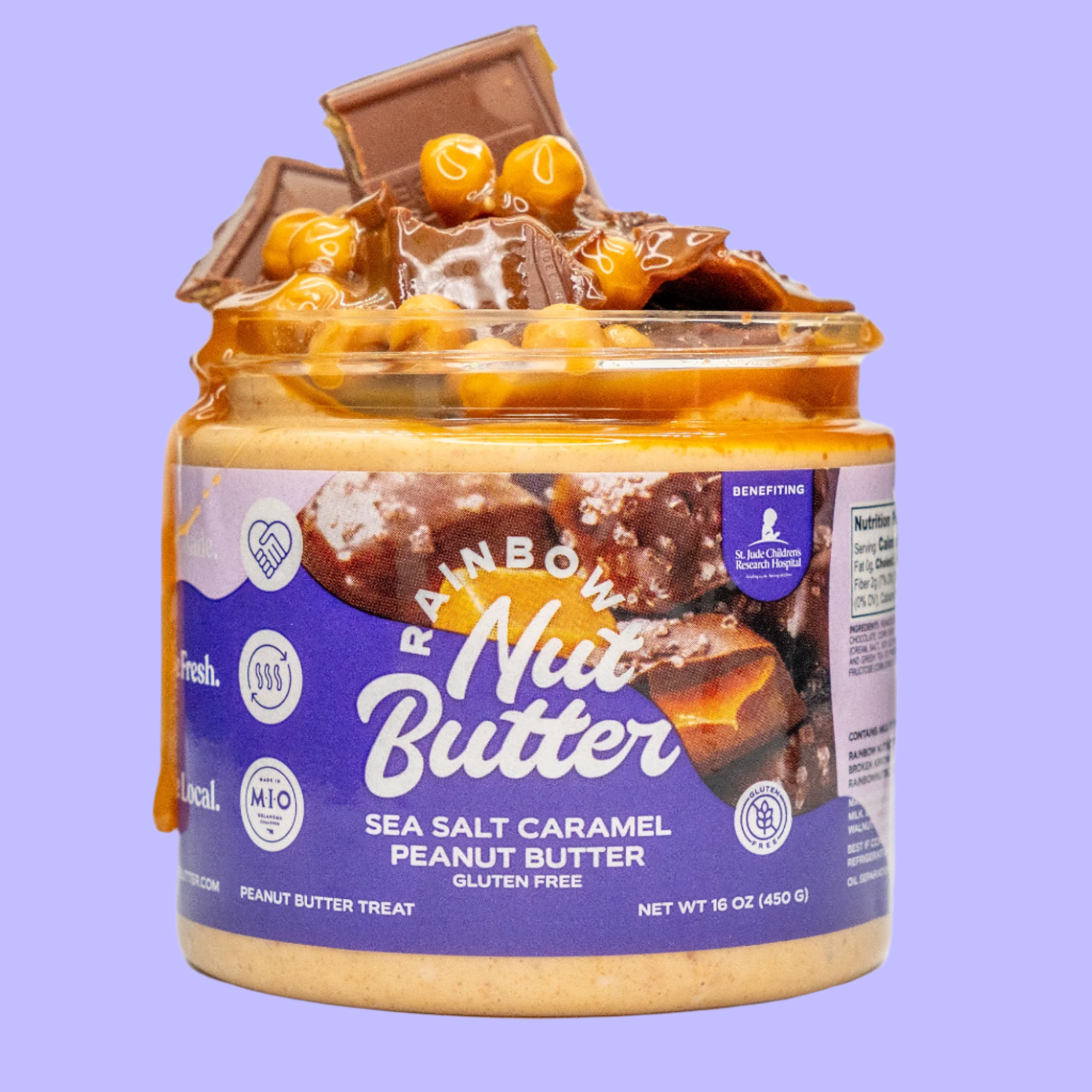 Sea Salt Caramel Ghirardelli Peanut Butter