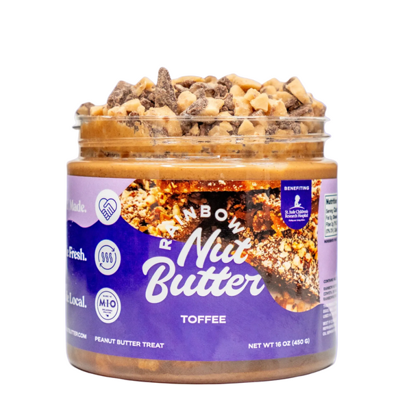 Toffee Peanut Butter Heath Toffee Chunk Pieces Caramel Sauce