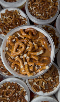 COOKIE BUTTER Pretzels Hazelnut Marshmallow Fluff Snack Treat Dessert Chocolate NO PEANUT BUTTER