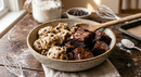BROOKIE Brownies & Cookie Dough White Chocolate Peanut Butter Treat Snack