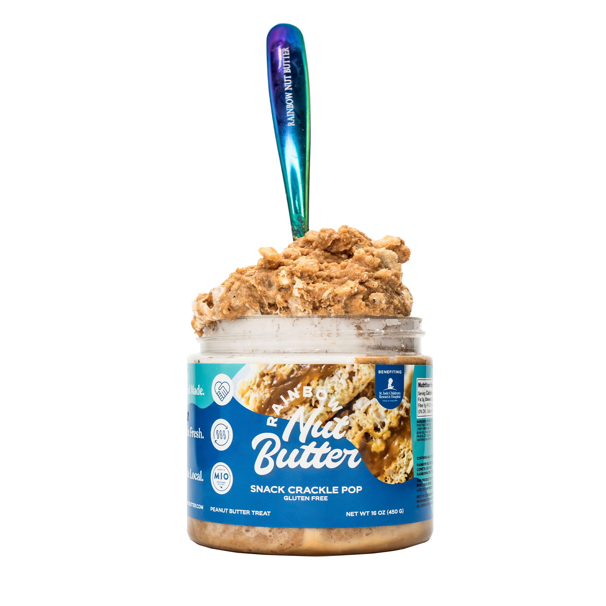 Snack Crackle Pop Peanut Butter