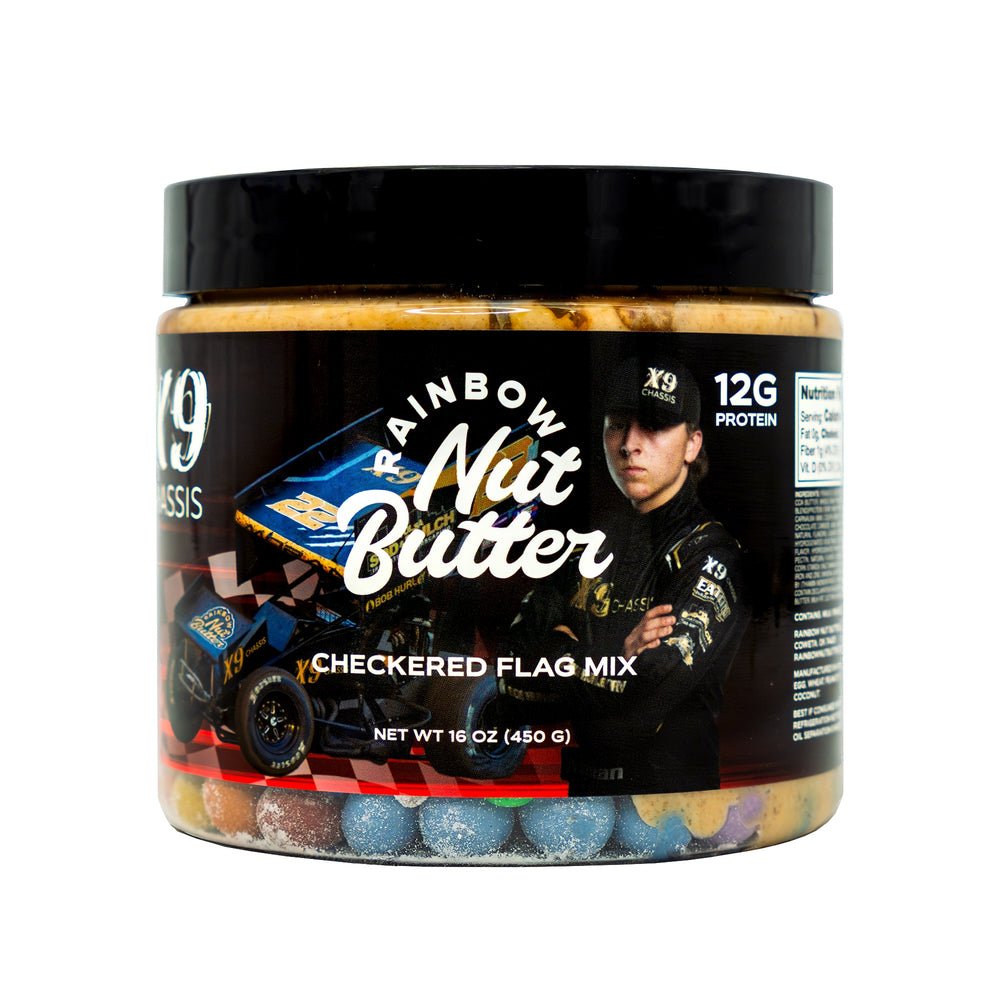 Rainbow Nut Butter Muddy Buddy Caramel 12G WHEY ISOLATE PROTEIN White Milk Chocolate Snack Dessert High Protein