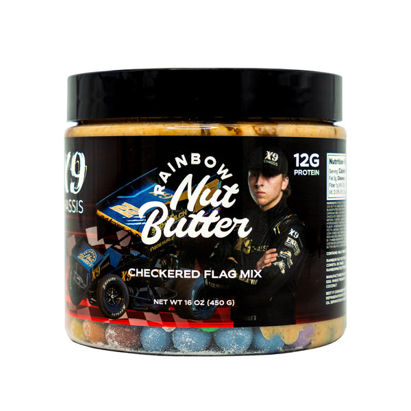 Rainbow Nut Butter Muddy Buddy Caramel 12G WHEY ISOLATE PROTEIN White Milk Chocolate Snack Dessert High Protein