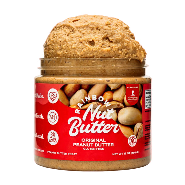 Original Peanut Butter Gluten Free No Sugar, No Added Preservatives, No a