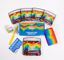 Fruity Rice Cereal, Freeze-Dried Strawberries, Raspberry Puree Filled DIY Chocolate Bar Kit with Reusable Mold & Decorating Wand