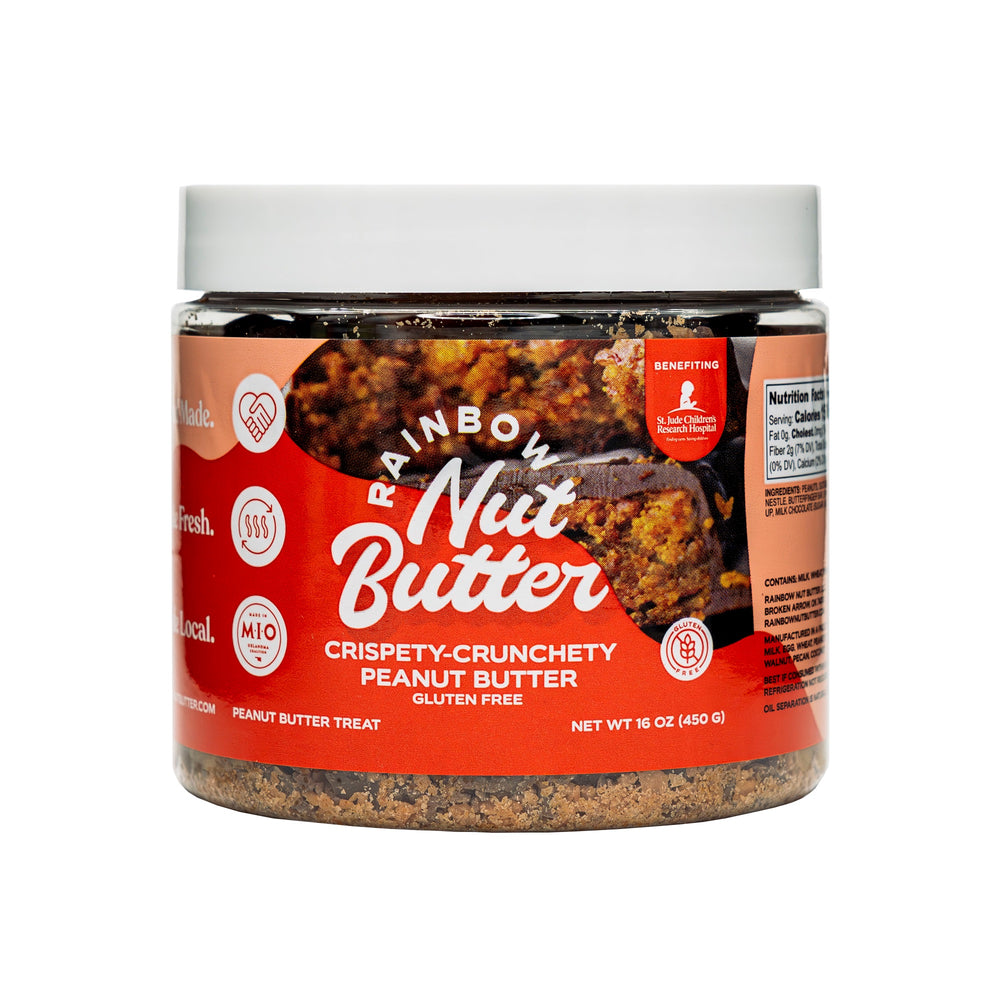 CRISPETY CRUNCHY Candy Bar Peanut Butter Chocolate Treat Gluten Free Snack Sweet Snack Milk Chocolate Chips Dessert Butterfinger