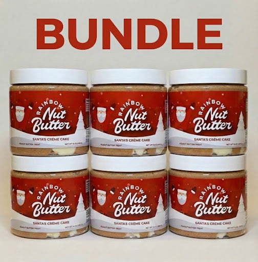 BUNDLE OF 6 Santa Crème Cake Christmas Tree Peanut Butter SALE SALE SALE SALE LIMITED QUANTITIES!