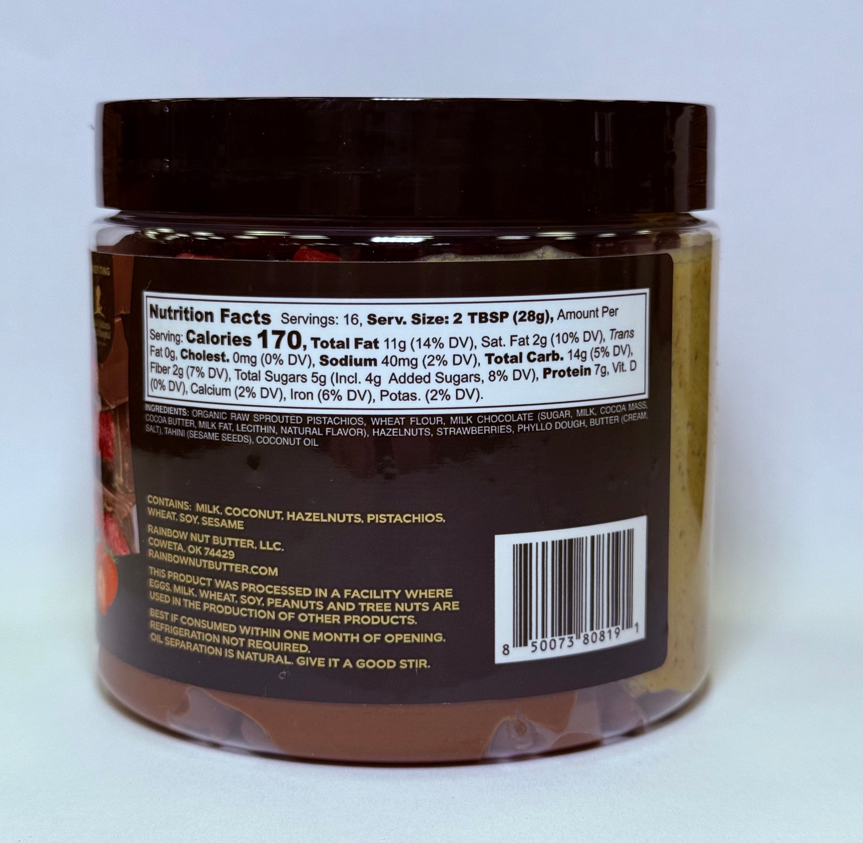 Dubai Chocolate Bar Hazelnut CHOCOLATE Pistachio Nut Butter Cream NO PEANUT BUTTER NO PEANUT BUTTER! Chocolate Chips KATAIFI (NEW PACKAGING))