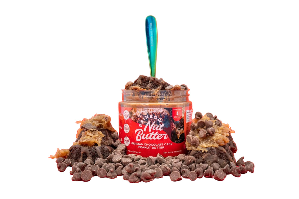 GERMAN CHOCOLATE CAKE Pecan Coconut Frosting Treat Snack Dessert Coconut Flakes Chocolate Peanut Butter Milk Chocolate Chips