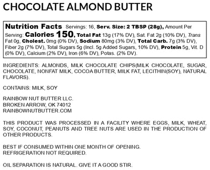 Chocolate Almond Butter Chocolate Treat