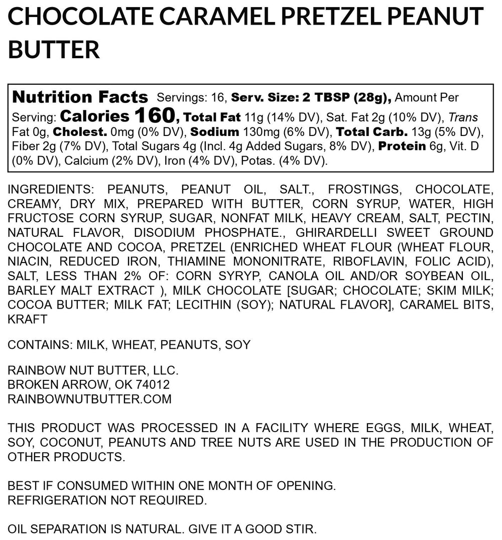 PRETZEL BALL Caramel Peanut Butter Treat Flavor Sweet BALLS Caramel Bits Snack Treat Delicious Spread Sweet Creamy