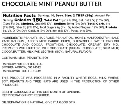 Chocolate Andes Mint Peanut Butter Treat