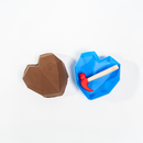 DIY Chocolate Making Kit HUGE BREAKABLE BLUE HEART Peanut Butter