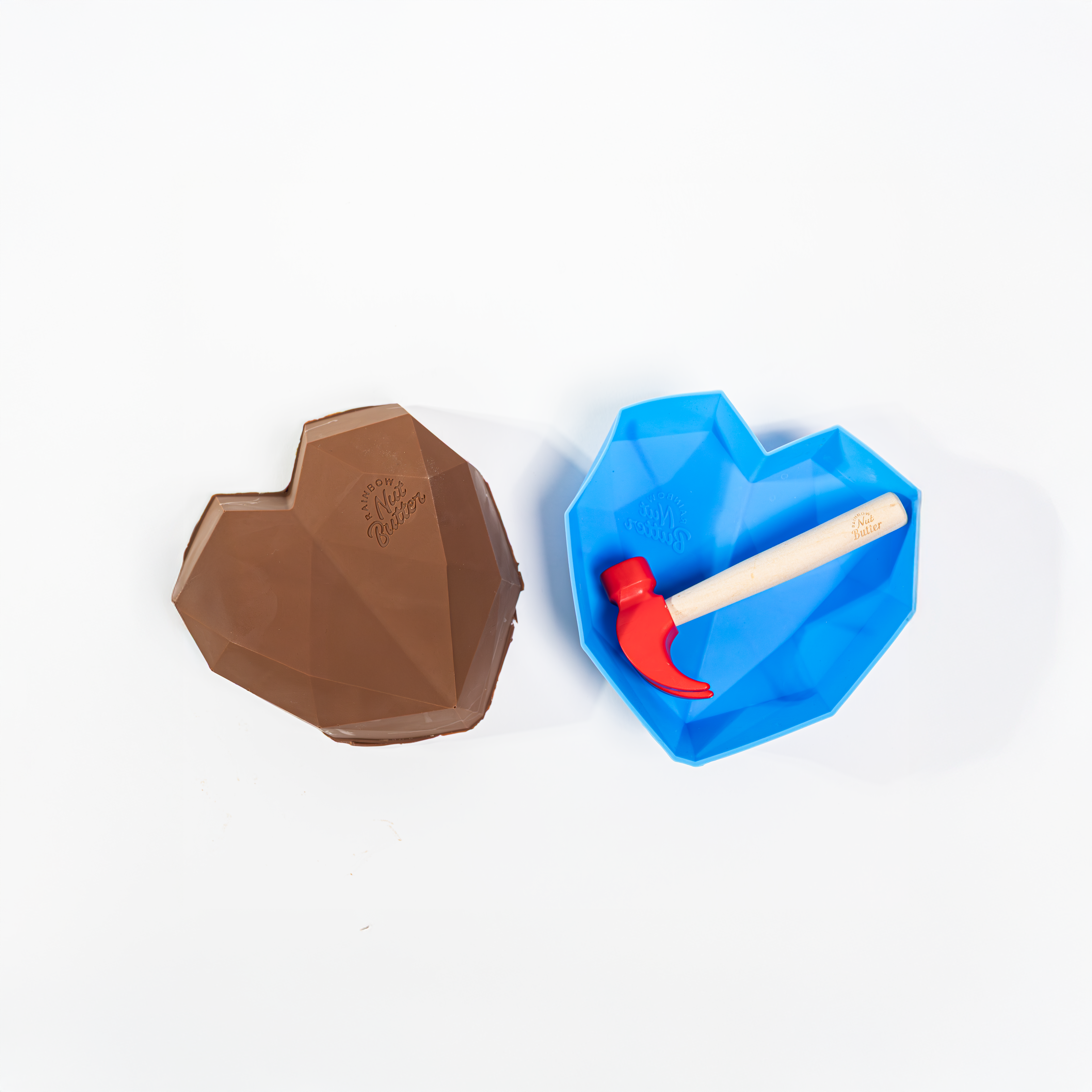 DIY Chocolate Making Kit HUGE BREAKABLE BLUE HEART Peanut Butter