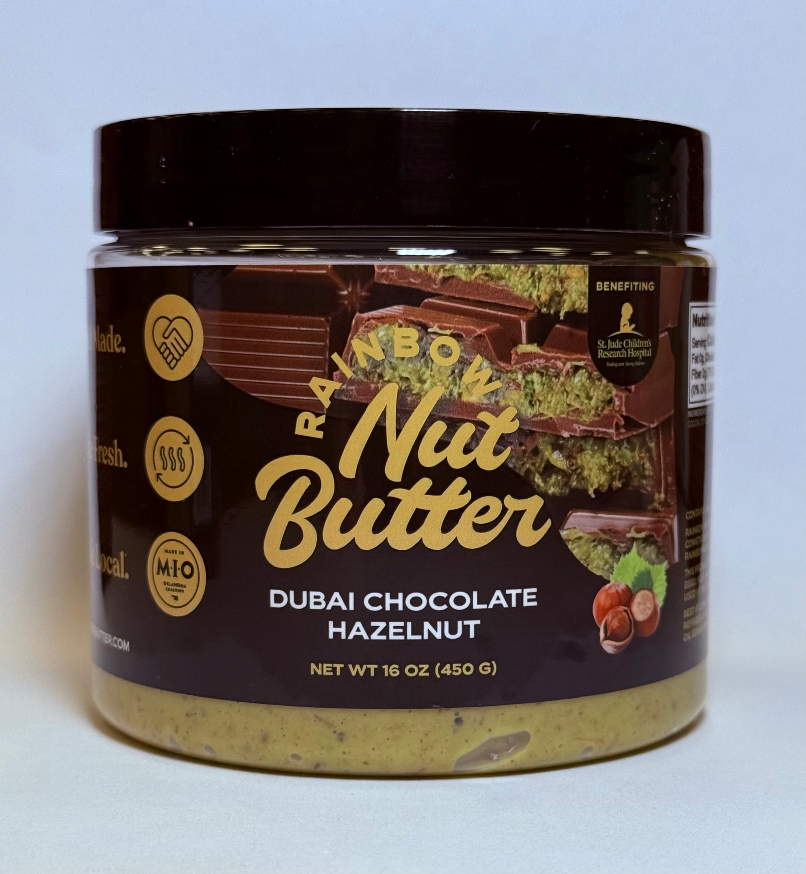 Dubai Chocolate Bar Hazelnut CHOCOLATE Pistachio Nut Butter Cream NO PEANUT BUTTER NO PEANUT BUTTER! Chocolate Chips KATAIFI (NEW PACKAGING))
