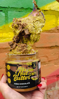 HAZELNUT DUBAI Chocolate Bar Hazelnut Pistachio Nut Butter Cream Crunchy Kataifi Kanafeh Nut Butter VIRAL