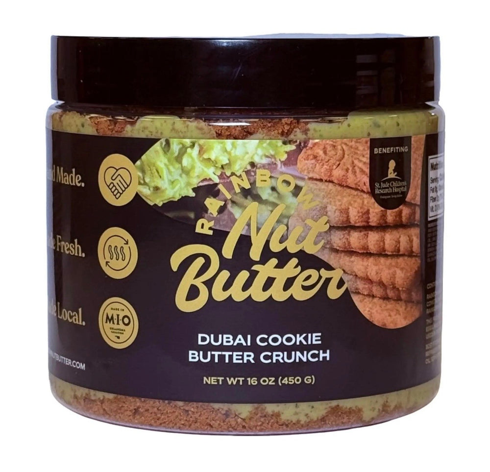 DUBAI COOKIE BUTTER Dubai Crunch Pistachio Cream Kataifi Kadayif Treat Snack 16 oz Unique Flavor Versatile Ingredients Perfect for Snack Lovers and Special Occasions