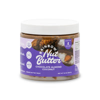 Chocolate Almond Coconut Candy Bar Cookie with Crunchy Roasted Almonds Milk Chocolate Topped Sweet Dessert Snack in Jar