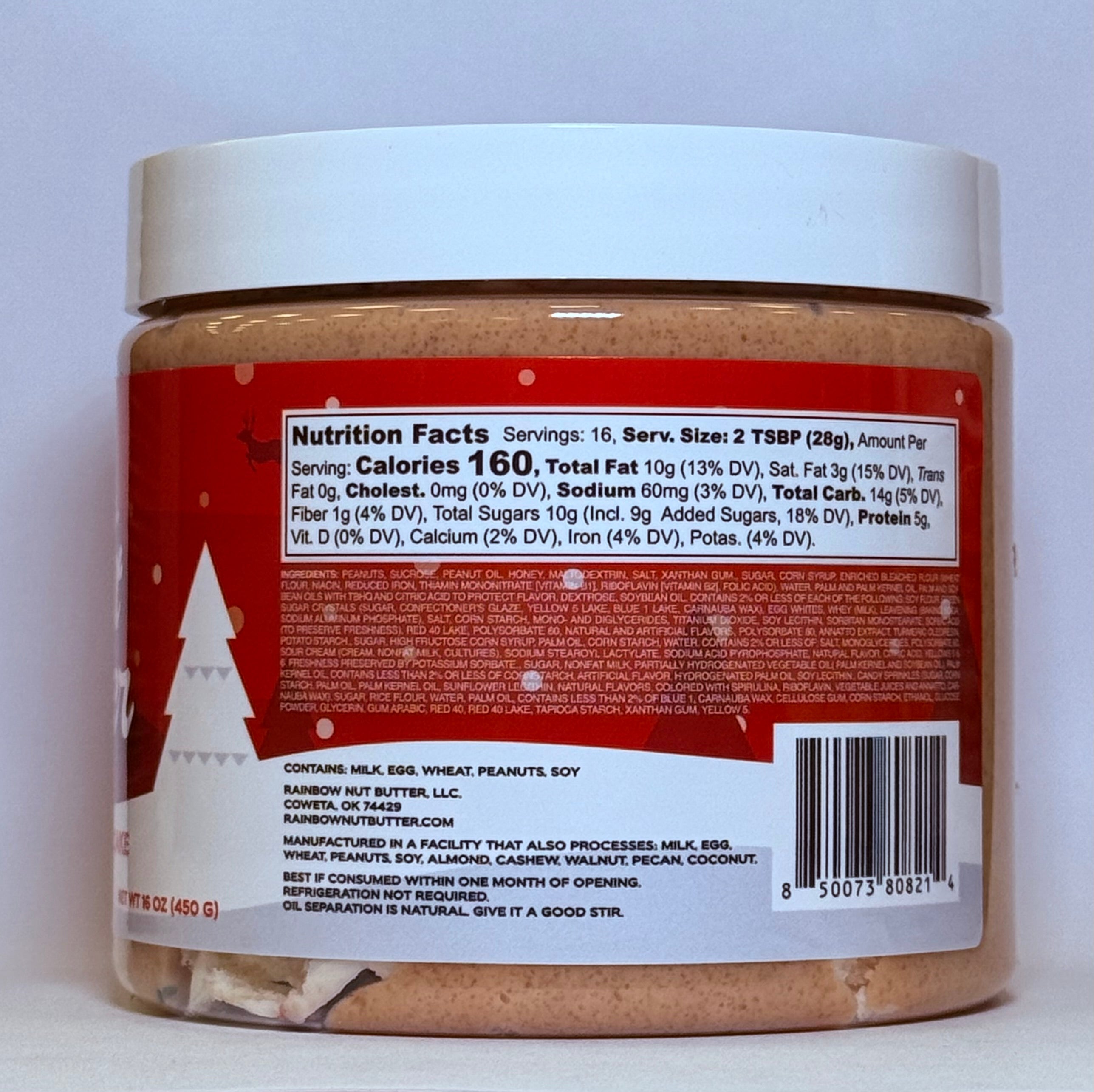 Christmas Holiday Santa Creme Cake LIMITED EDITION Dessert Snack Tree White Chocolate Cream Cheese Frosting NEW PACKAGING