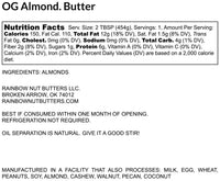 Original Almond Butter Gluten Free