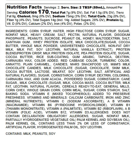 Rainbow Nut Butter Muddy Buddy Caramel 12G WHEY ISOLATE PROTEIN White Milk Chocolate Snack Dessert High Protein