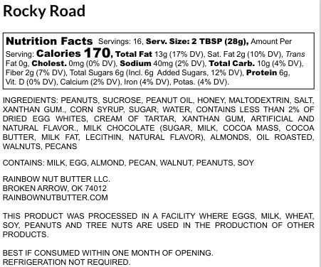 Rocky Road Peanut Butter