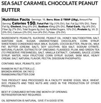 Sea Salt Caramel Ghirardelli Peanut Butter