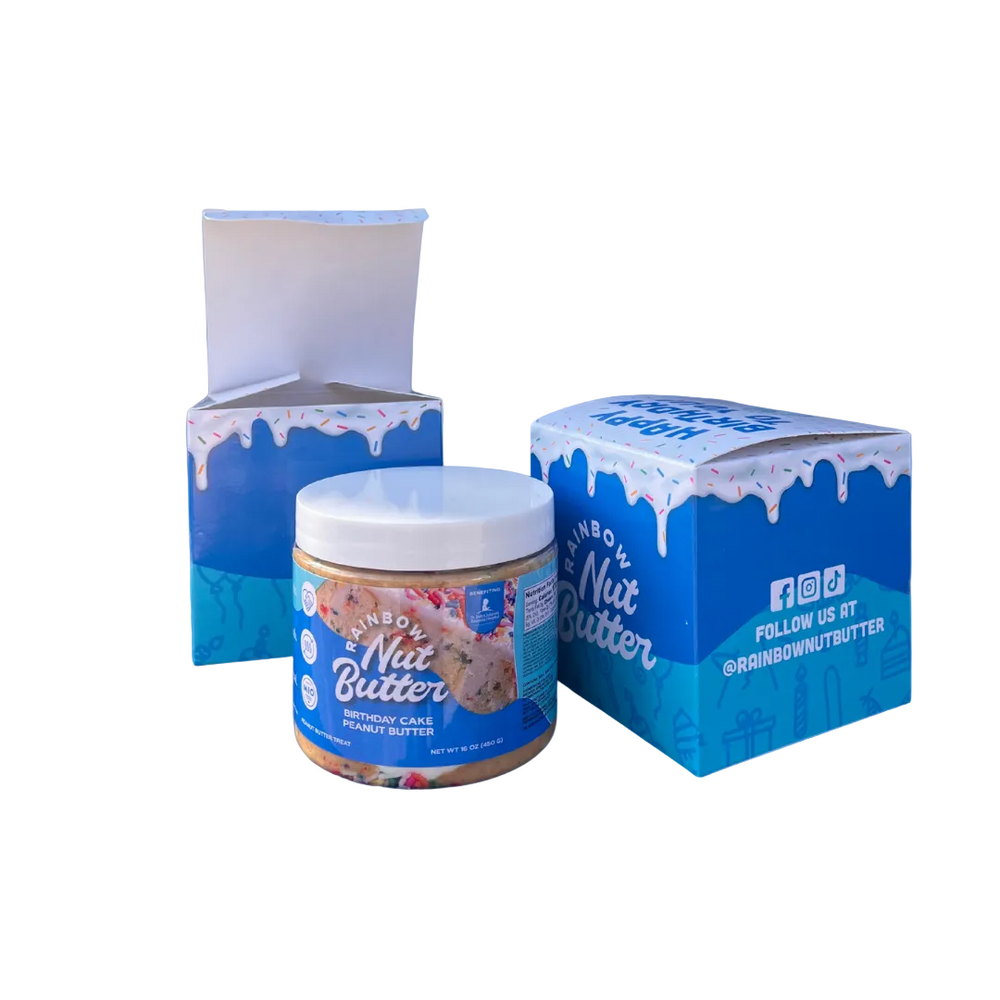 Rainbow Nut Butter Happy Birthday Gift Box