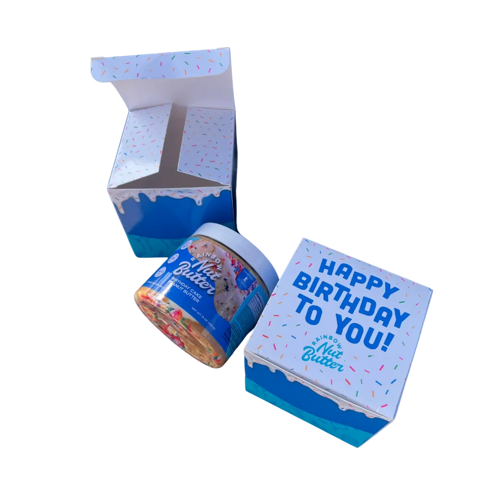Rainbow Nut Butter Happy Birthday Gift Box