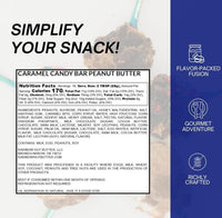 NOUGAT CARAMEL CANDY BAR consisting of Nougat topped with Caramel and Peanuts all encased in Milk Chocolate Peanut Butter Nut Butter Snack Dessert