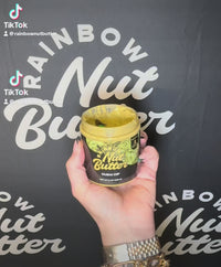 Rainbow Nut Butter Dubai Dip Spread Pistachio Cream 8 oz Jar Crunchy Kataifi Kadayif Natural & Gluten Free Sweet Flavor