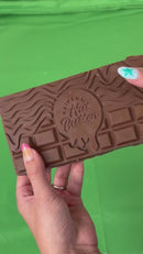 DUBAI DIY Chocolate Bar Kit with Reusable Mold & Decorating Wand Rectangle Rainbow Mold