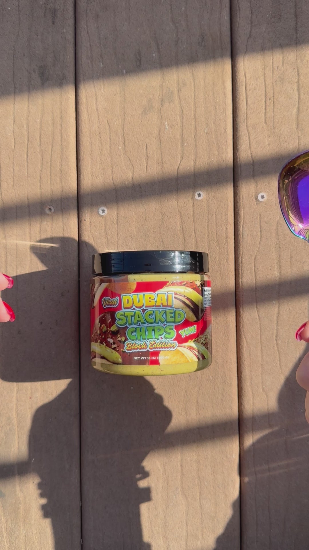VIRAL PRINGLES CHIP HAZELNUT DUBAI with Crunchy Pistachio Cream TikTok Block Edition
