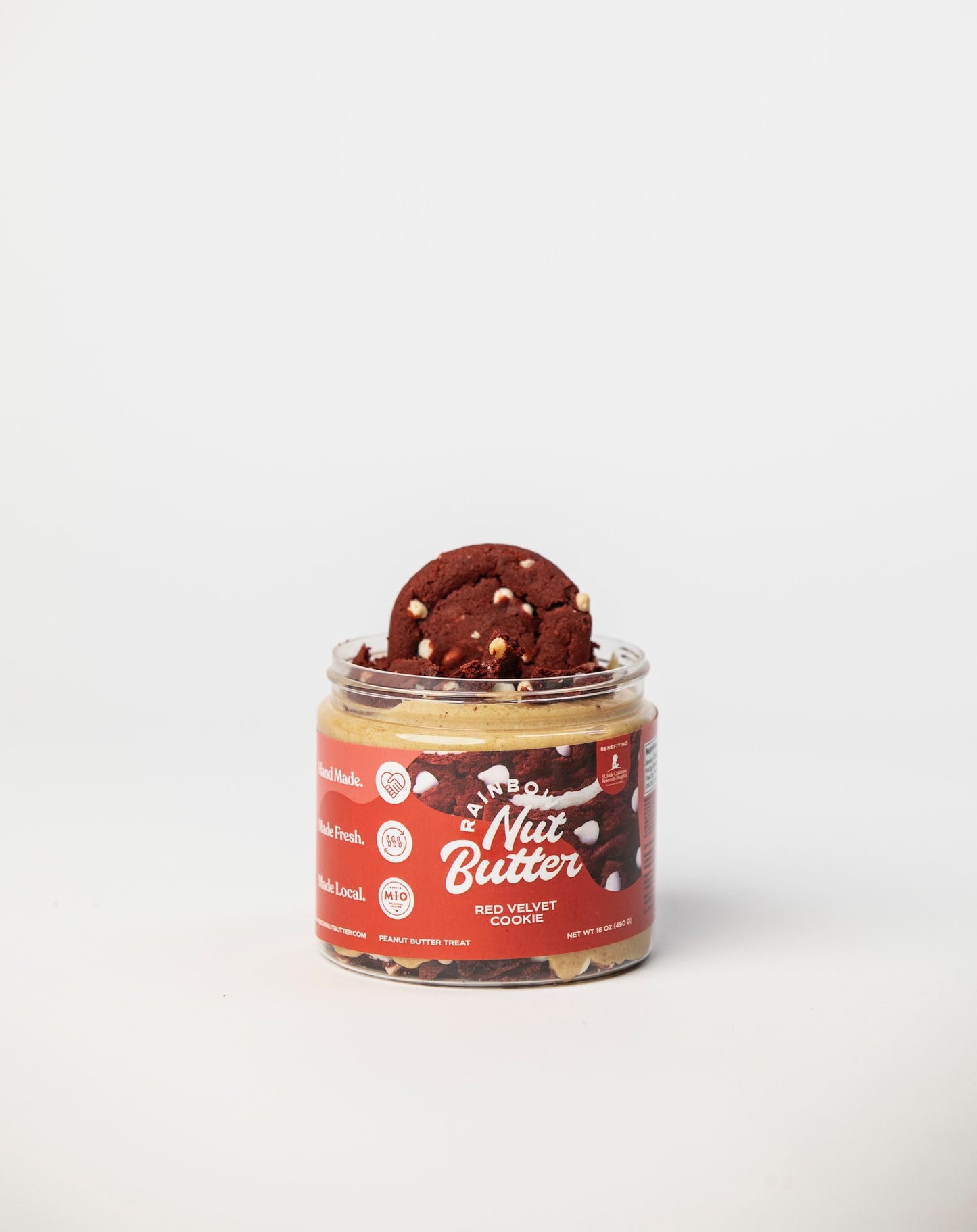 Red Velvet Cookie Cream Cheese Chocolate Peanut Butter